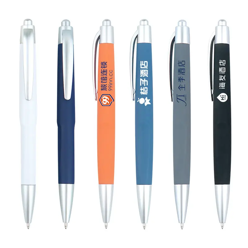 Bolígrafo de hotel LOGOTIPO personalizado promoción publicitaria bolígrafo Oficina De estudiante con bolígrafo de alta calidad