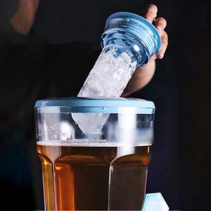 Dispensador <span class=keywords><strong>de</strong></span> <span class=keywords><strong>Cerveza</strong></span> Automático Portátil con Pedestal Azul <span class=keywords><strong>de</strong></span> 3L para Uso Móvil, Enfriador <span class=keywords><strong>de</strong></span> <span class=keywords><strong>Cerveza</strong></span> con <span class=keywords><strong>Grifo</strong></span> <span class=keywords><strong>de</strong></span> Refrigeración - Product Image 1