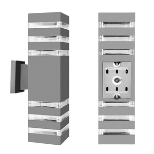 Đèn tường ngoài trời hiện đại, chất lượng đảm bảo CE ETL, 2*E27, 26W, lắp đặt lên xuống - Product Image 4