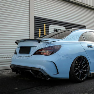 Pour Mercedes-Benz CLA W117 Spoiler CLA180 CLA200 250 CLA260 CLA45 2014 -2018 Style RT Spoiler de coffre arrière en fibre de carbone véritable/ABS - Product Image 3