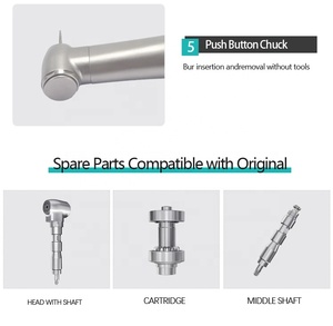 CP-Z95L 1:5 Contre-angle à faible vitesse, instruments bucco-dentaires, turbine dentaire à faible vitesse, équipement chirurgical pour dentistes, étudiants en dentisterie - Product Image 4