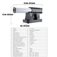 Bothlighting 1 pièce Pistolet à fumée LED portable RGB pour DJ, idéal pour les fêtes, spectacles en direct, événements, mariages et ambiance de boîte de nuit