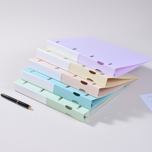 Màu Tím PP PVC Pet da màu A4 tập tin tay áo chủ cho phiếu giảm giá thương mại hợp đồng nhận Organizer - Product Image 1