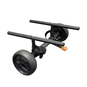 ONEFENG Kayaking Equipment Carrier Trailer Dolly Adjustable Width <strong>Kayak</strong> <strong>Trolley</strong> <strong>Kayak</strong> Cart - Product Image 1