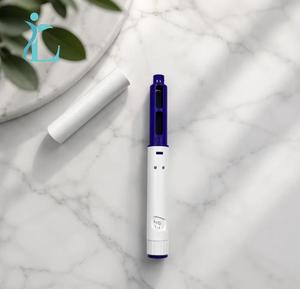 Stylo en plastique souple à faible quantité minimale de commande, coloré, prix de gros, 3 ml, 60 UI, 80 UI, jetable - Product Image 1