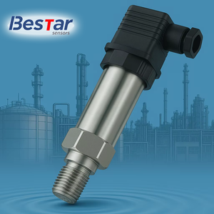 Transmissores de Pressão de Baixo Custo IP65 G1/4 CE 4-20ma 0.5%FS Sensores de Pressão de Alta Resistência Certificados CE para Sistema Pneumático - Product Image 1