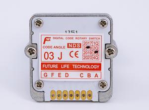 Future Excellent Quality NDS-01H Digital Switch 50V 0.5A Silver IP65 Rotary <b>Encoder</b> for Export Sale - Product Image 4