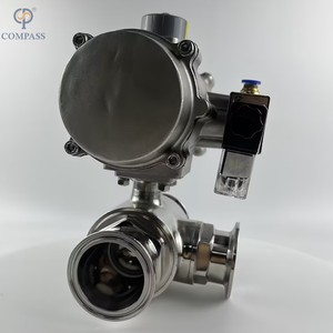 2"-50.8MM STAINLESS STEEL ACTUATOR TYPE T CLAMP BALL <strong>VALVE</strong> - Product Image 4