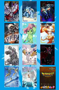 Cartes à collectionner en métal <span class=keywords><strong>Digimon</strong></span>, cartes à jouer, cadeaux pour enfants - Product Image 5