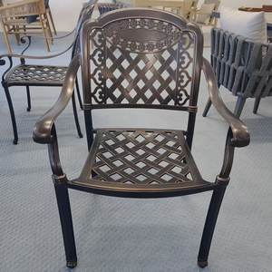 Azulejo de cerámica popular moderno, marco de aluminio, muebles de exterior, mesa de comedor y juego de sillas para Patio - Product Image 4