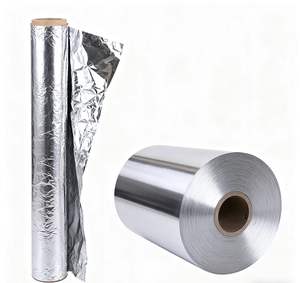 L'usine fournit de grands rouleaux de papier aluminium ménager de 40 centimètres de large, 100 mètres de long, dans un emballage économique. - Product Image 3