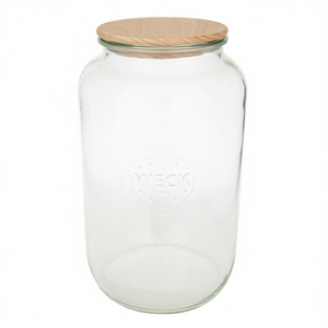 Pot en verre à bord rond Weck, lot de 3, récipient de rangement pour la cuisine - Product Image 2