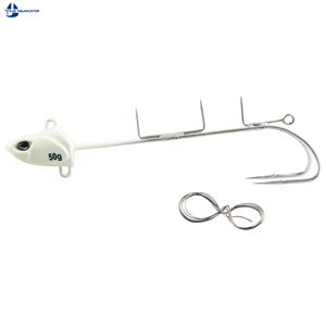 เหยื่อตก<span class=keywords><strong>ปลา</strong></span>ทะเลน้ำลึก Tenya Jig Head ขนาด 50 กรัม สำหรับตก<span class=keywords><strong>ปลา</strong></span> Ribbon Fish / Hairtail / Tachiuo แบบใช้สายรัด - Product Image 4