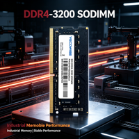 Mémoire DDR4 SODIMM en stock 8G-32G 260Pin 1.2V 3200MHz, RAM SODIMM pour Kiosque, Distributeur Automatique et Système Industriel Embarqué