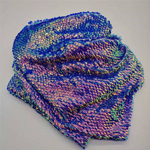 2025 gros <span class=keywords><strong>violet</strong></span> pièce concave paillettes maille Tulle dentelle tissu miroitant haute élasticité 5mm brodé transparent pour mariage-utilisation - Product Image 5