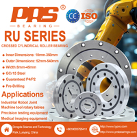 Roulement à rouleaux croisés XRU16035G RU228G P5, roulement de rotation pour robot industriel 160*295*35mm, fournisseur de roulements de plateau tournant robustes