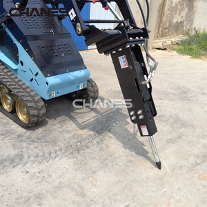 Martello Demolitore Idraulico 2025 per Mini Pala Gommata Diesel con Cingoli in Gomma e Accessori in Vendita - Product Image 2