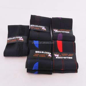 Funda para <span class=keywords><strong>volante</strong></span> deportivo <span class=keywords><strong>de</strong></span> <span class=keywords><strong>cuero</strong></span> <span class=keywords><strong>natural</strong></span> cosida a mano Universal SF149 - Product Image 2