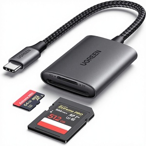 Lector de Tarjetas UGREEN USB-C SD 4.0 UHS-<span class=keywords><strong>II</strong></span>/TI Compatible con /TF/SDXC/SDHC, Lector Externo Rápido para <span class=keywords><strong>iPhone</strong></span> 16/15 <span class=keywords><strong>Pro</strong></span> <span class=keywords><strong>Max</strong></span> y Laptop - Product Image 1