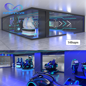 VR Magic Park Arcade VR Center Car Simulator Set 9d Theme Parque <span class=keywords><strong>de</strong></span> atracciones Niños Gran espacio Multijugador Parque infantil <span class=keywords><strong>Juegos</strong></span> <span class=keywords><strong>de</strong></span> interior - Product Image 1