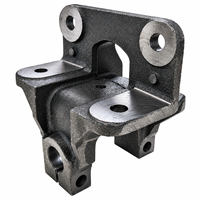 Chambre en fonte ductile pour applications de châssis de poids lourds, pièces de rechange à performance stable pour véhicules utilitaires