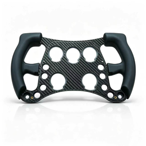 <span class=keywords><strong>Volant</strong></span> de style F1 entièrement en fibre de carbone, tissage 3K / composite forgé avec panneaux de finition découpés avec précision par CNC - Product Image 4