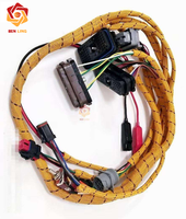 Arnés de cableado de prueba para motores C4.2, C4.4, C6.4, C7.1, C9, C13, C15, C18, y arnés de cableado de arranque y comprobación para reparación de CATERPILLAR 320C, 320D