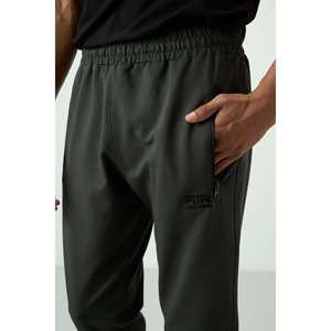 Pantalones Deportivos para Hombre Rory Khaki, Cintura Elástica, Transpirables, Corte Casual, Color Verde - Product Image 4