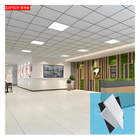 Placas de Techo Acústicas de Aluminio Suspendidas, Ignífugas y Perforadas para Hoteles y Hospitales, Fácil Instalación, Rejilla de Techo
