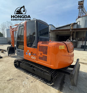 Mini pelle d'occasion HITACHI ZX55USR de 5 tonnes d'origine japonaise ZX55 Hitachi ZX70 ZX60 ZX55 vente au comptant - Product Image 4