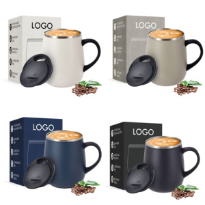 Vente en gros OEM ODM <span class=keywords><strong>Tasse</strong></span> à café isotherme en acier inoxydable à double paroi à grande ouverture - Product Image 6