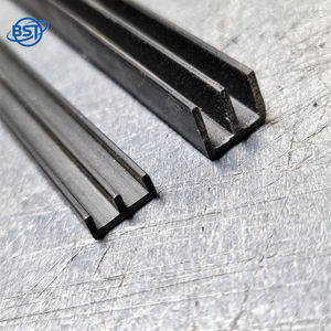 Glissière double <span class=keywords><strong>en</strong></span> <span class=keywords><strong>PVC</strong></span> <span class=keywords><strong>en</strong></span> forme de <span class=keywords><strong>U</strong></span> pour porte coulissante Rail <span class=keywords><strong>en</strong></span> plastique dur Verre Push-Pull Chute Profile Extruding Modling Custom Cutting - Product Image 6