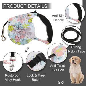 <b>Pet</b> Products Running Dog <b>Leash</b> Retractable 12 Color 5M Long Tax Stamp Retractable Dog <b>Leash</b> - Product Image 3