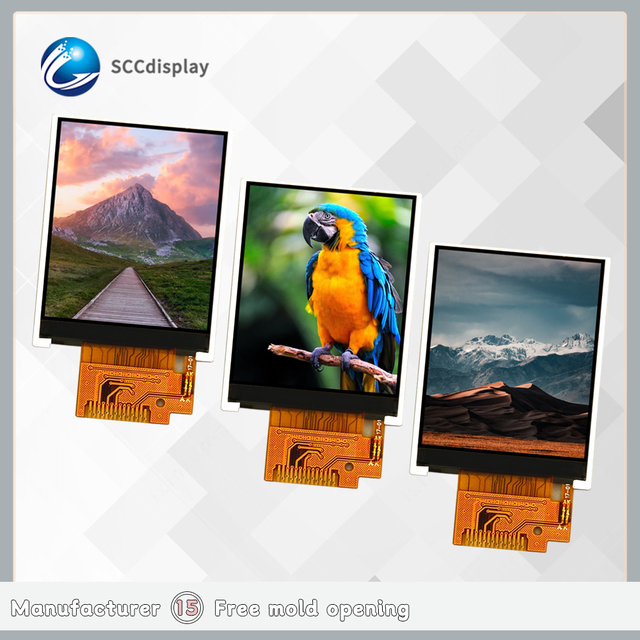1.8 Inch TFT LCD Display Module 128x160 Resolution 4-Wire SPI Interface ST7735S Controller 2.8-3.3V Color Screen