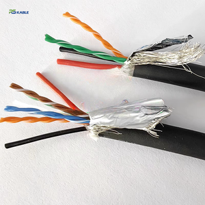 <span class=keywords><strong>Cable</strong></span> RVVP RS 485 de <span class=keywords><strong>4</strong></span> Núcleos, 2/<span class=keywords><strong>4</strong></span> <span class=keywords><strong>Pares</strong></span>, Trenzado, Blindado, con Aislamiento FEP, 26AWG 24AWG 22AWG, <span class=keywords><strong>4</strong></span>/5/6 Núcleos para Sistemas Subacuáticos - Product Image 4