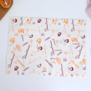 Papel de barbacoa a prueba de grasa, diseño personalizado, letras en inglés, periódico para embalaje de alimentos - Product Image 2