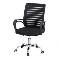 Chaise de bureau ergonomique de direction avec fonctions de refroidissement et extensibles, coussin de siège en mousse souple, support lombaire pour le travail sur ordinateur