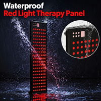 Panneau de luminothérapie rouge pour sauna, étanche IP65, de qualité médicale, pour soulager la douleur, 7 longueurs d'onde : 630 nm, 660 nm, 850 nm, 940 nm, 1060 nm