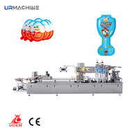 Machine d'emballage sous blister automatique en plastique PVC chocolat de haute qualité DPP-420E pour la fabrication d'œufs joyeux