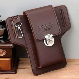 เคสโทรศัพท์มือถือหนัง PU สำหรับงานก่อสร้าง ยี่ห้อ Usa Mairun รุ่น Unisex ลดภาระการใช้งาน พร้อมซับในโพลีเอสเตอร์ สายเย็บอย่างดี ใส่บุหรี่ได้ - Product Image 2
