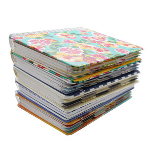 สมุดบันทึกแบบสันเกลียวลายสวนดอกไม้ A5 สมุดปกแข็งสวยงาม มีเส้นบรรทัด สำหรับจดบันทึกและวางแผน - Product Image 4