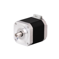 Moteur pas à pas hybride Kaifull NEMA 17 DC 24V 42mm 1.8° 1.3A 53N.cm KST-42D30-ZK-0012 Double arbre de 8mm Filetage M5 à travers CNC