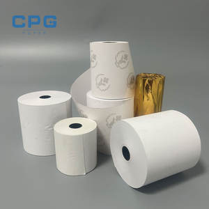 Recibos de Punto de Venta en Palet Directo de Fábrica, Libres de BPA, Bajo Polvo, Impresión de Área Completa, Larga Retención de Imagen, Alta Calidad, 80x60mm, 60gsm - Product Image 1