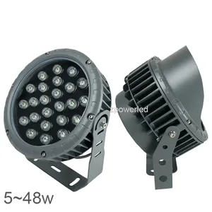 Projecteur led imperméable conforme à la norme IP65, éclairage à large faisceau multicolore, lumière multicolore, rvb