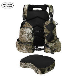 <span class=keywords><strong>Mochila</strong></span> <span class=keywords><strong>Chaleco</strong></span> Mydays para <span class=keywords><strong>Caza</strong></span> al Aire Libre con Cojín de Asiento Calefactable Extraíble y Portátil con USB - Product Image 4