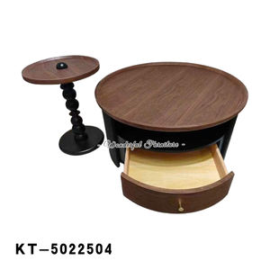 Vente directe d'usine Nouveau design de table basse Ensemble de table basse de salon en MDF - Product Image 5