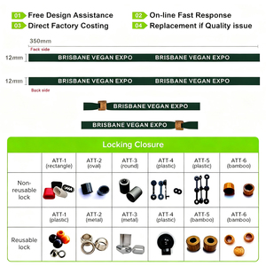 Promoción <span class=keywords><strong>Pulseras</strong></span> de festival de eventos de alta calidad <span class=keywords><strong>Pulseras</strong></span> de poliéster tejidas Muñequeras de tela - Product Image 6