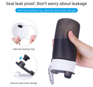 Bouteille d'eau mini pliable en silicone légère et portable pour le sport et les voyages (OEM/ODM) - Product Image 2