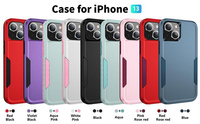Pour iPhone 15, coque de téléphone hybride magnétique 2 en 1 pour iPhone 11 13 12 Pro 14 16 Plus, coque rigide en PC antichoc, couche intérieure en TPU