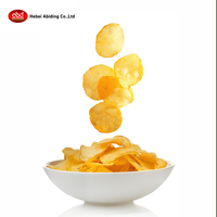 Croustilles de pommes de terre croustillantes exotiques de haute qualité étiquette personnalisable Texture dure goût salé traitement frit emballé dans un sac